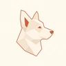 Logo Flying Corgi Creative